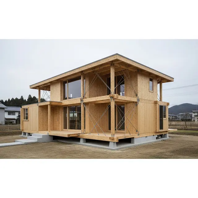 Kosntruksi RIKA (Rumah Instan Kayu)