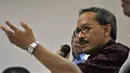 Heru Sulaksono menjadi saksi pada sidang lanjutan kasus dugaan korupsi pembangunan dermaga Sabang dengan terdakwa Ramadhani Ismy di Pengadilan Tipikor, Jakarta, Senin (3/11/2014). (Liputan6.com/Miftahul Hayat)