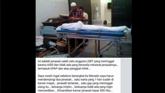 Meninggal karena AIDS, Jenazah Anggota LGBT Telantar