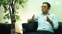 Ketua Umum DPP Organda Adrianto Djokosoetono mengupas transportasi online. (Liputan6.com)