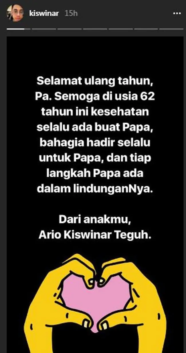 Mario Teguh (Foto: Instagram)