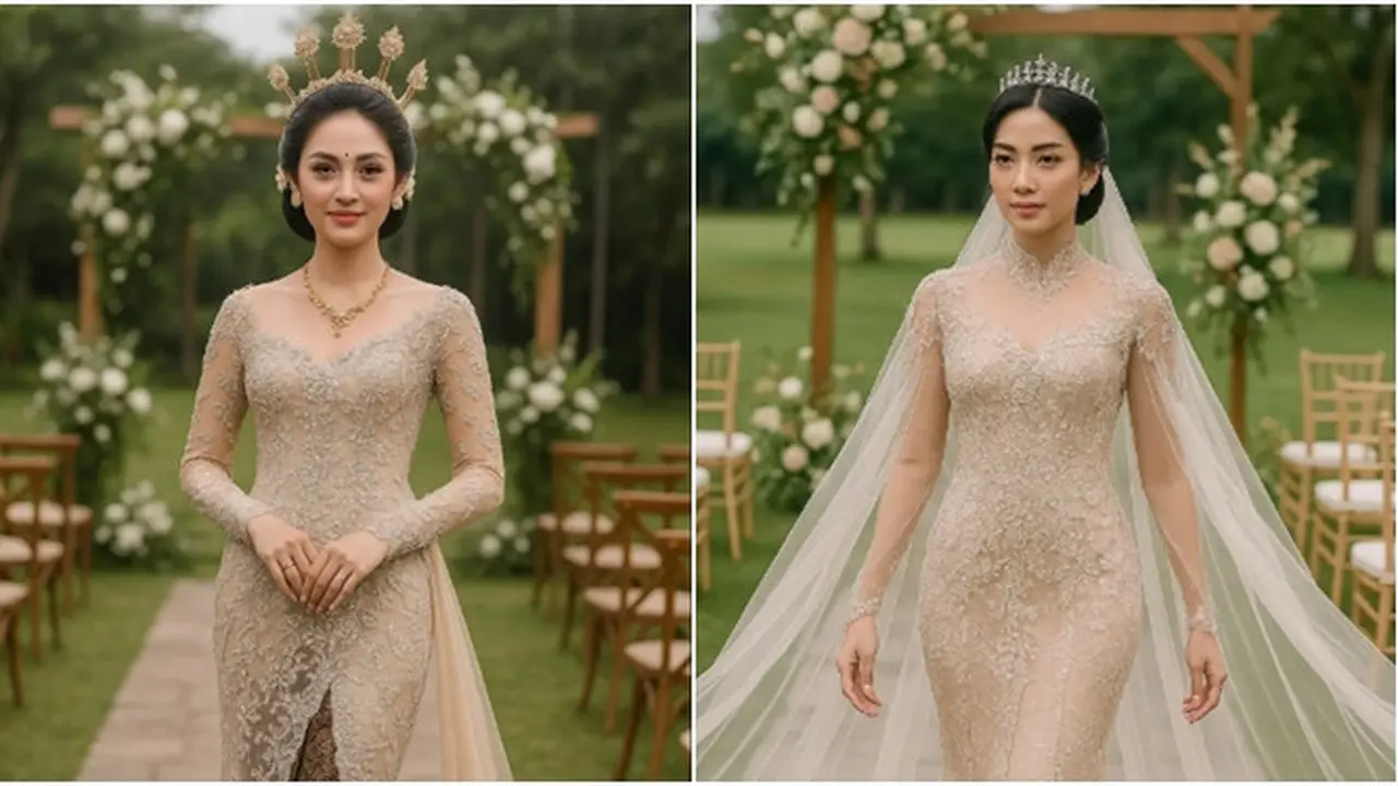 7 Model Kebaya Modern untuk Resepsi Pernikahan, Anggun dan Memikat