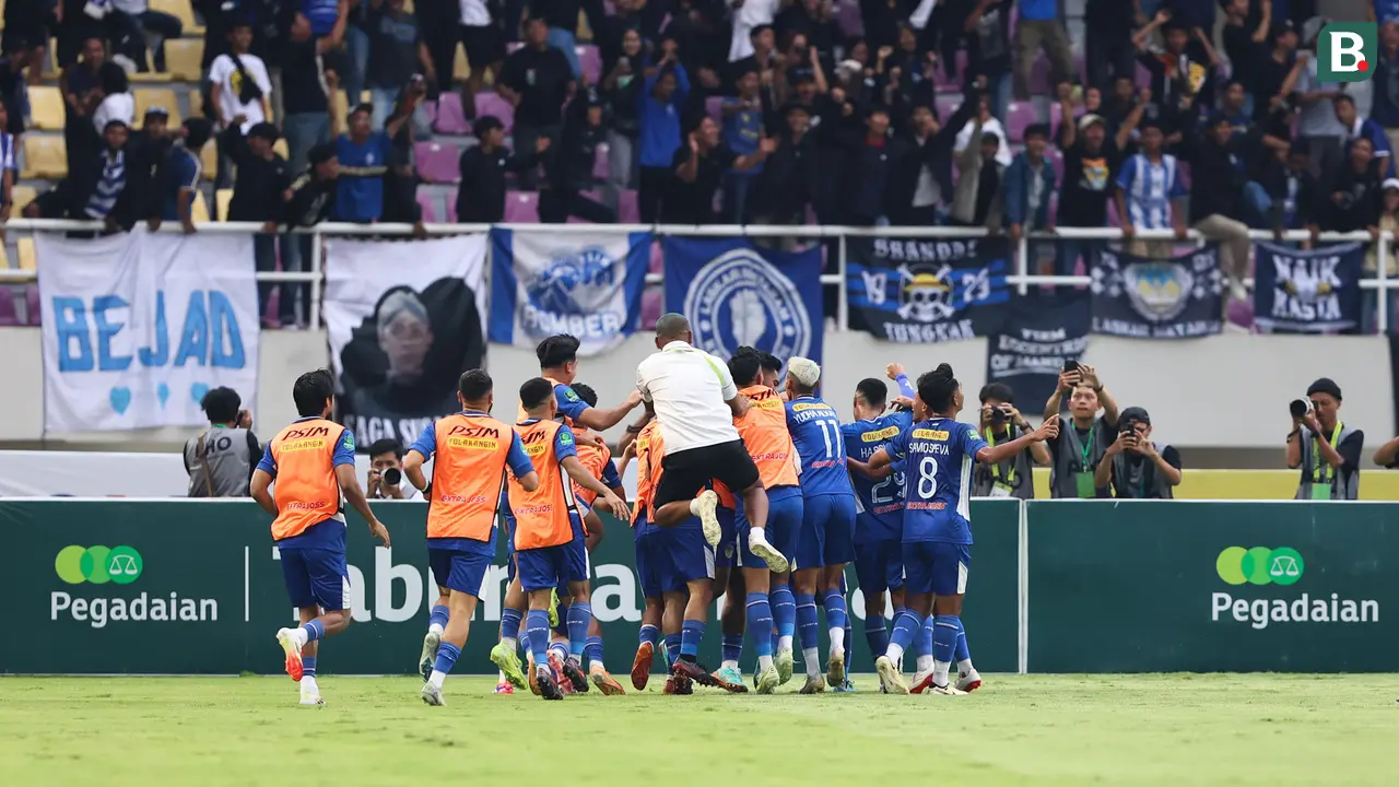 Foto: PSIM Juara Pegadaian Liga 2 2024/2025, Tumbangkan Bhayangkara FC 2-1 di Menit Injury Time
