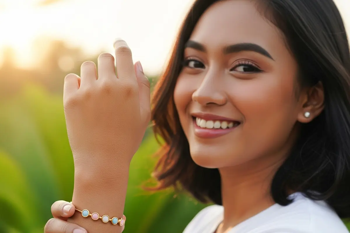Model Gelang Emas 5 Mayam untuk Ibu Muda