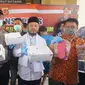 Polres Cianjur mengungkap kasus pencurian dan penjualan masker di RSUD Pagelaran, Kamis (26/3/2020). (Istimewa)