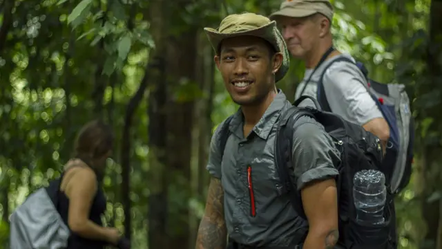 Ketua HPI Bukit Lawang, Amrin