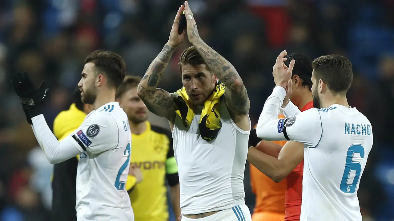 FOTO: Cristiano Ronaldo Cetak Gol, Real Madrid Bungkam Dortmund
