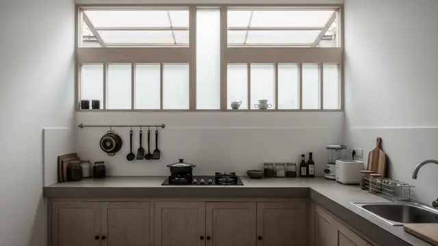 Model Atap Dapur Belakang Rumah yang Adem dan Terang
