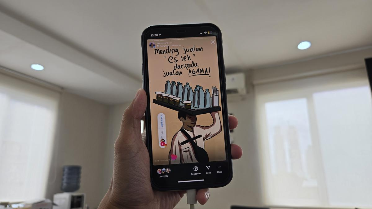 Instagram dan Medsos Penuh Template Dukungan Buat Penjual Es Teh Usai Dihina Gus Miftah