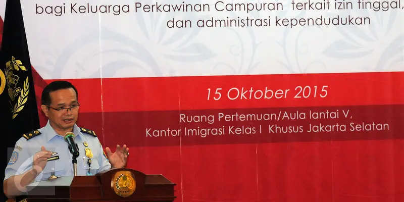 20151015-Ditjen Imgrasi Sosialisasikan Peraturan bagi Keluarga Perkawinan Campuran-Jakarta