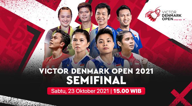 Hasil Perempat Final Denmark Open 2021