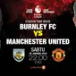 Burnley vs Manchester United (Liputan6.com/Abdillah)