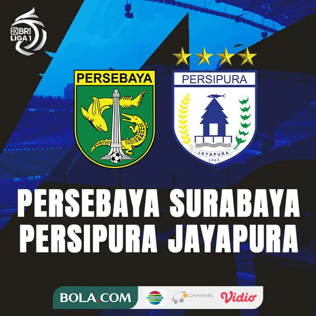 BRI Liga 1 - Persebaya Surabaya Vs Persipura Jayapura