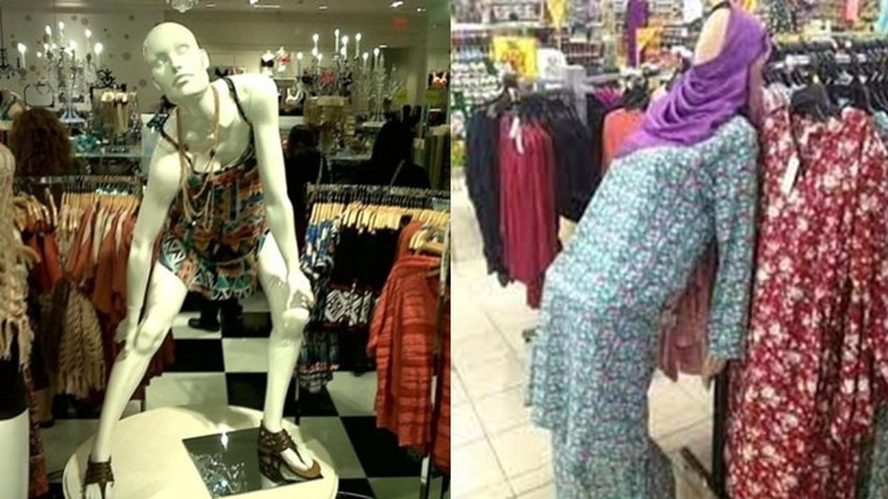 9 Manekin Pose Capek Berdiri Ini Bikin Pembeli Tepuk Jidat