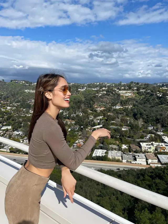 Momen kebersamaan Cinta Laura dan Arya Vasco di Amerika Serikat (Foto: Instagram @claurakiehl)