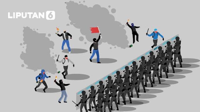 Infografis Mencari Dalang Demo Rusuh Tolak Uu Cipta Kerja News Liputan6 Com