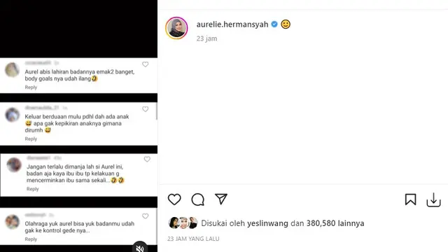 Aurel Hermansyah (Foto: Instagram/@aurelie.hermansyah)