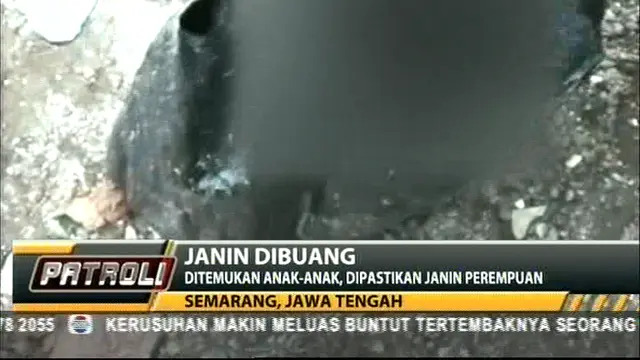 Janin Dibuang, Dalam Kantong Plastik di Bawah Jembatan