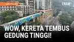 Fenomena unik di Chongqing, Tiongkok, bikin dunia tercengang. Stasiun LRT Liziba Jalur 2 menghadirkan pemandangan luar biasa: kereta ringan benar-benar melintas menembus gedung apartemen setinggi 19 lantai