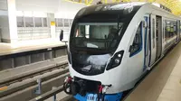 Jelang Diresmikan, Jokowi Tinjau LRT Palembang