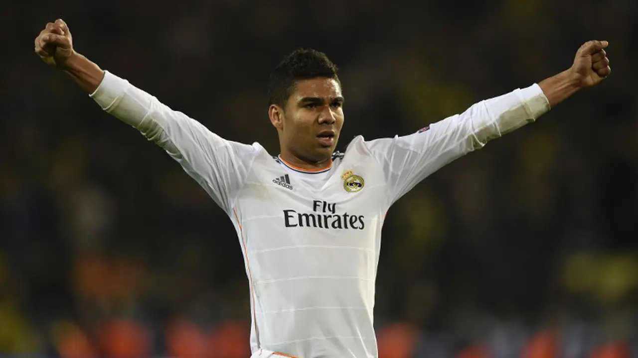 Gelandang Madrid Casemiro