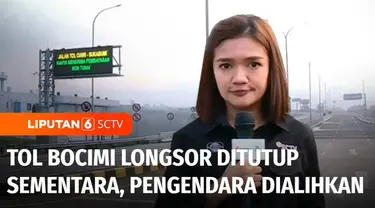 Untuk mengetahui kondisi terkini di jalan tol Bocimi, Kabupaten Sukabumi, Jawa Barat, kita bergabung dengan rekan Auriga Agustina dan Juru Kamera Dedi Efendi.