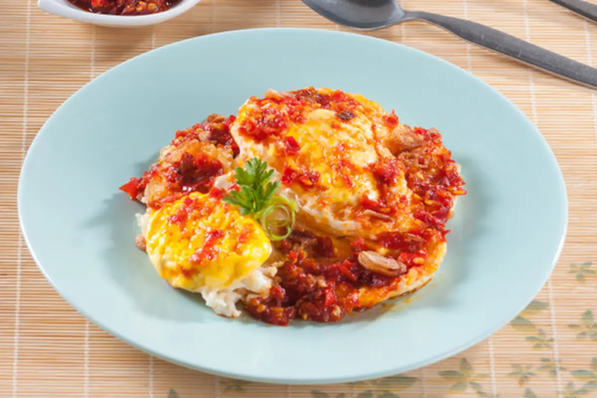 telur goreng cabai