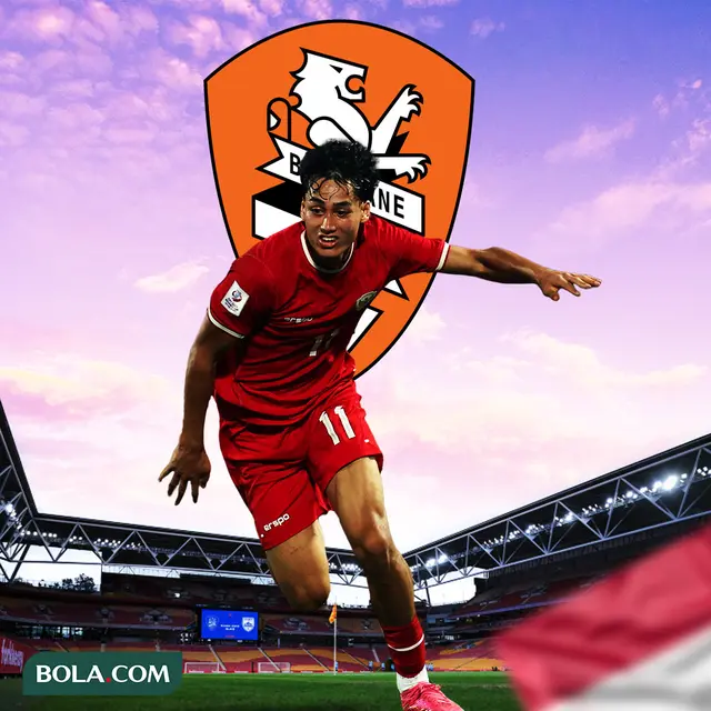 Ilustrasi - Rafael Struick, Timnas Indonesia dan Brisbane Roar