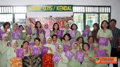 Citizen6, Kendal: Pelatihan ini merupakan kolaborasi pihaknya dengan PBT Gardenia dengan tujuan selain memperingati HUT Persit ke-65. (Pengirim: Aryo Widiyanto)