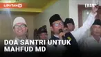Mahfud MD Minta Doa Santri Ponpes SiIrrul Cholil Bangkalan