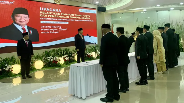 Maruarar Sirait Lantik Pejabat Baru Kementerian PKP, Ini Daftarnya