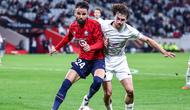 Aksi bek Timnas Indonesia, Calvin Verdonk saat memperkuat Lille menjamu Brann dalam laga Liga Europa 2025/2026 di Stade Stade Pierre-Mauroy, Kamis (25/9/2025). (AFP)