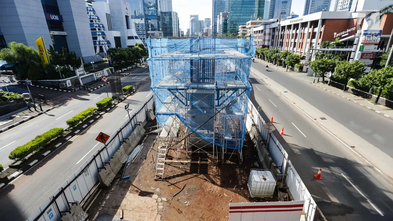 Libur Tahun Baru, Proyek LRT Libur Pengerjaan