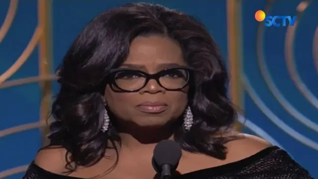 Oprah  sempat menyatakan tak pernah berpikir menjadi presiden menyatakan siap penuhi permintaan banyak orang yang resah dengan Donald Trump