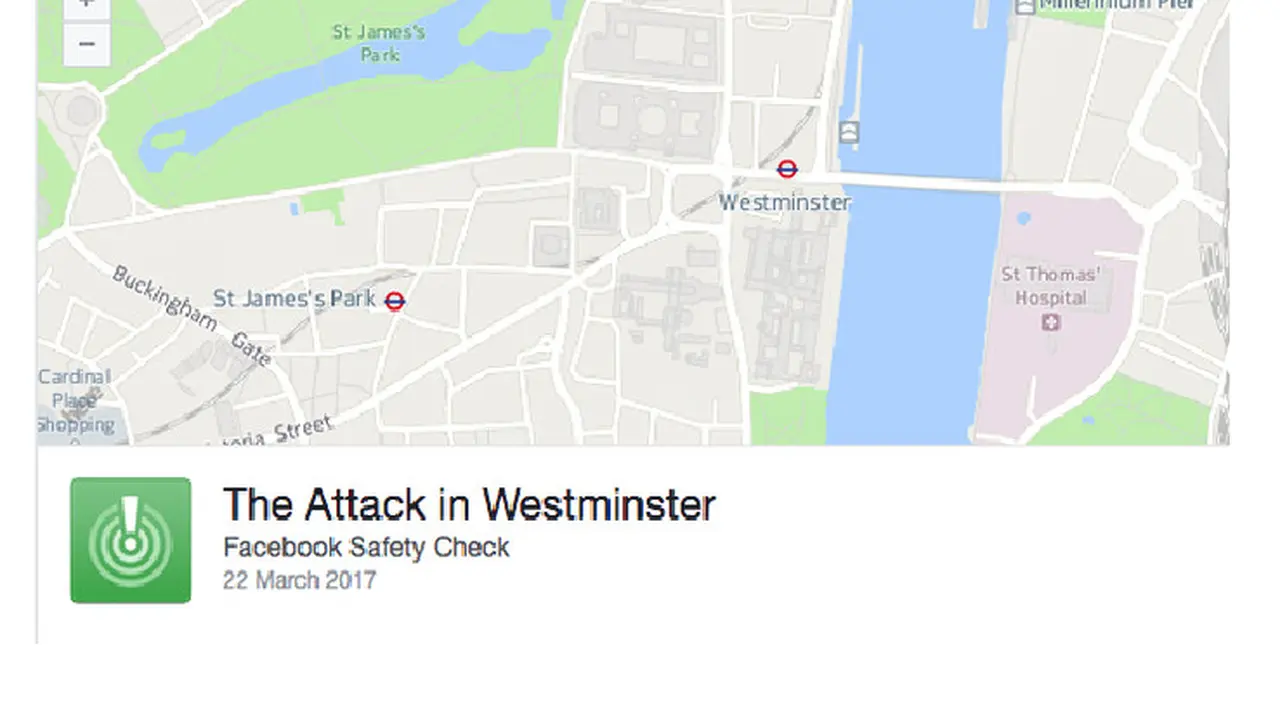Facebook Safety check