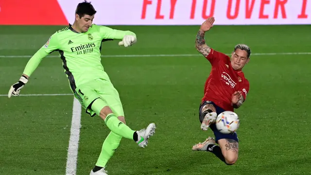 FOTO: Kalahkan Osasuna, Real Madrid Masih Punya Peluang Jadi Juara Liga Spanyol