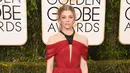 Bintang ‘Game of Thrones’ Natalie Dormer sepertinya gagal untuk membuat penampilannya berkesan. Aktris 33 tahun ini terlihat pendek dengan gaun merah karya J. Mendel ini. (AFP/Bintang.com)