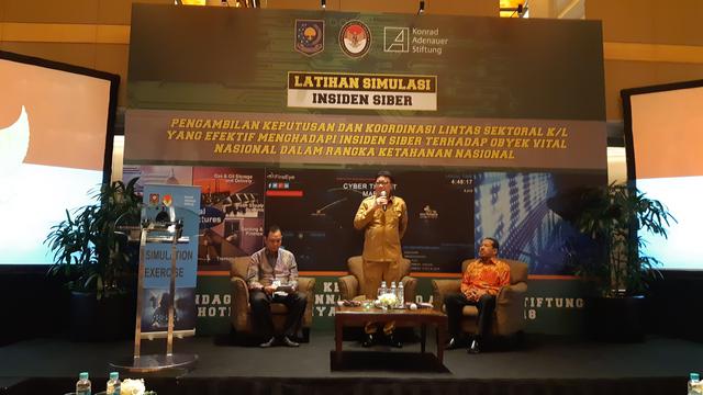 Simulasi insiden siber