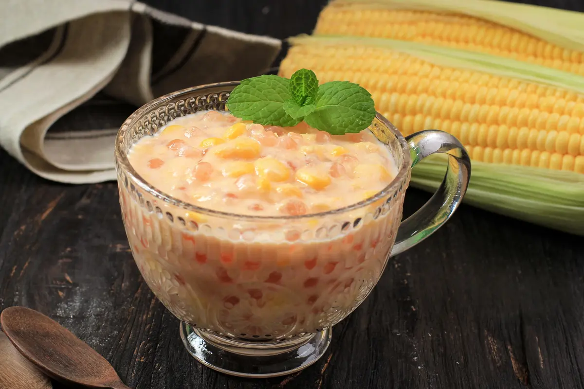 bubur jagung mutiara