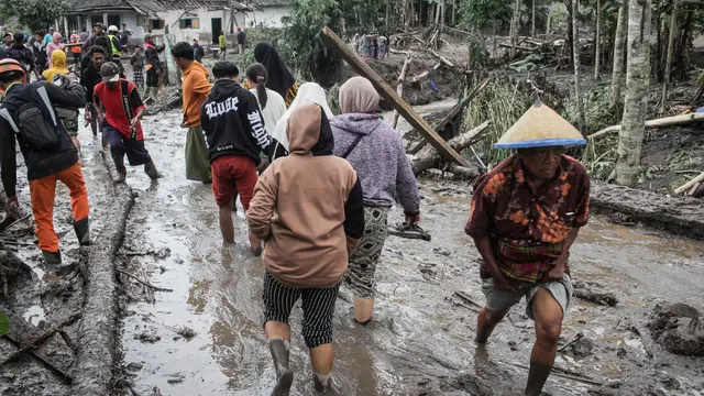 Dampak Erupsi Gunung Semeru, Desa Supiturang Luluh Lantak