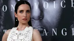 Pemain serial tv terbaru " Confirmation"  Zoe Lister-Jones saat hadiri premiere di Los Angeles , California pada tanggal 31 Maret 2016. (REUTERS / Mario Anzuoni)