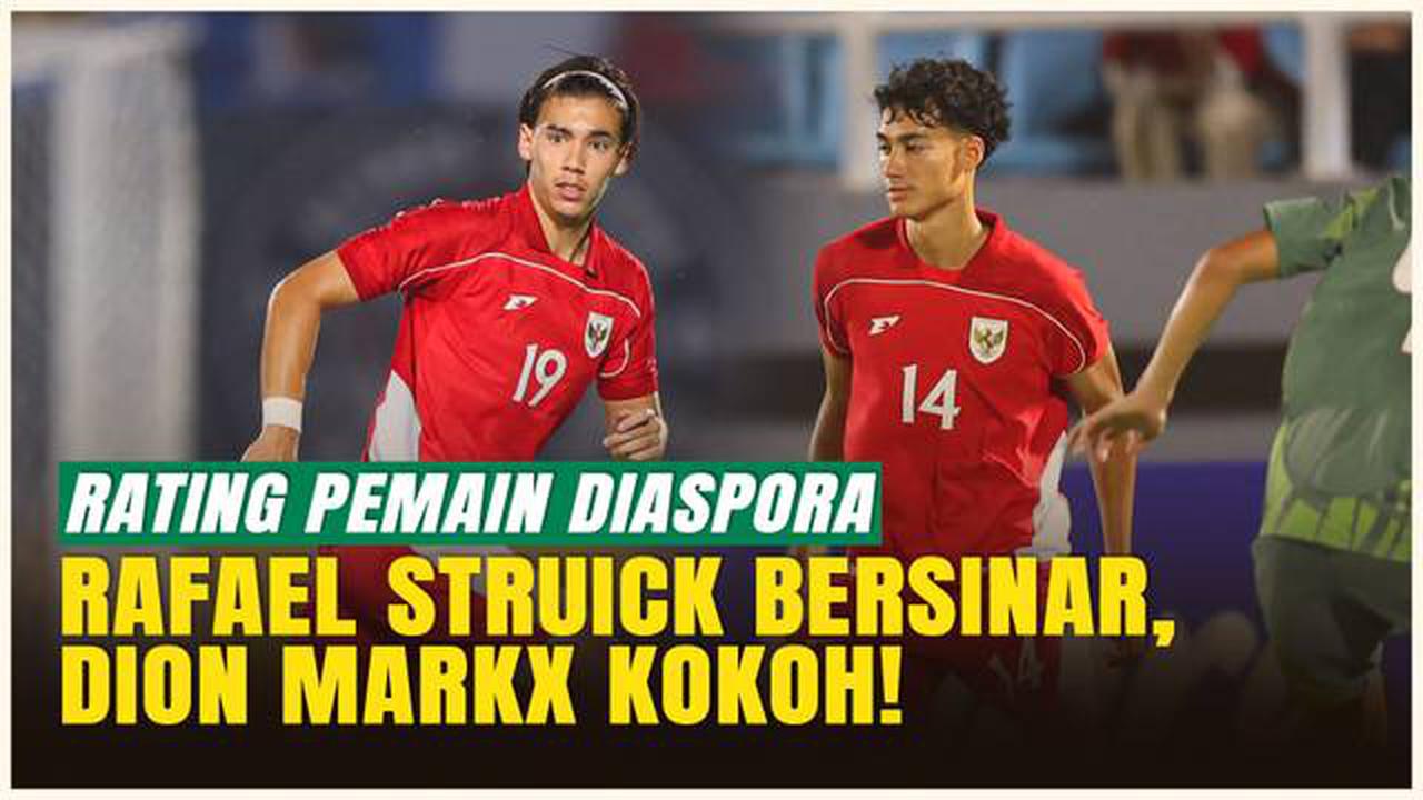 VIDEO: Pemain Diaspora Bersinar! Struick Cetak Gol, Dion Markx Tampil Solid saat Indonesia U-23 Menang 5-0 atas Makau U-23
