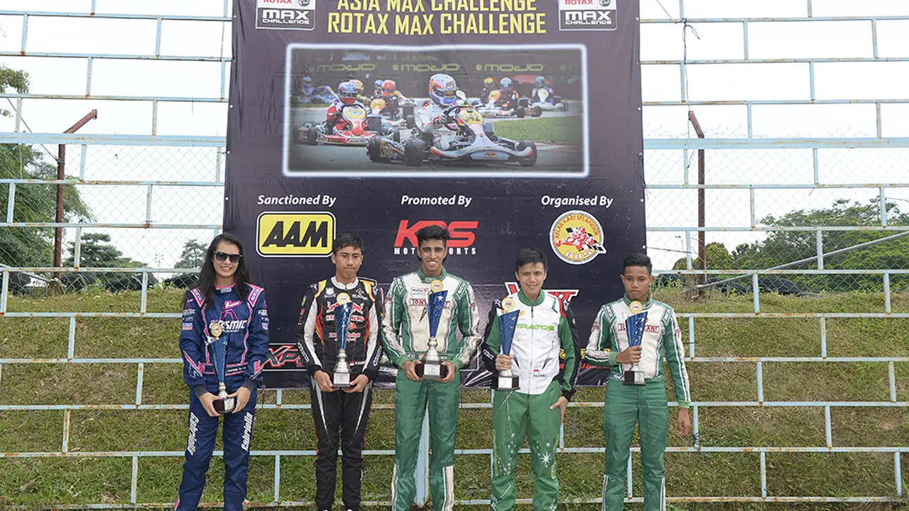 Noor Bersaudara Jaga Tradisi Podium di Karting Malaysia