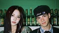 Corby Besson dan Tzuyu TWICE. (Foto: Dok. Stone Taul via Secret Signals)