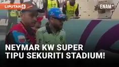 Dikira Asli, Penonton Mirip Neymar Diizinkan Masuk Lapangan oleh Sekuriti Piala Dunia 2022