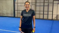 Potret Donna Agnesia Juara Turnamen Padel F6 di Portugal