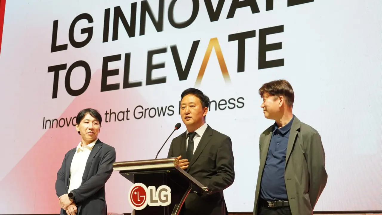 President of LG Electronics Indonesia, Ha Sang-chul. Credit: LG
