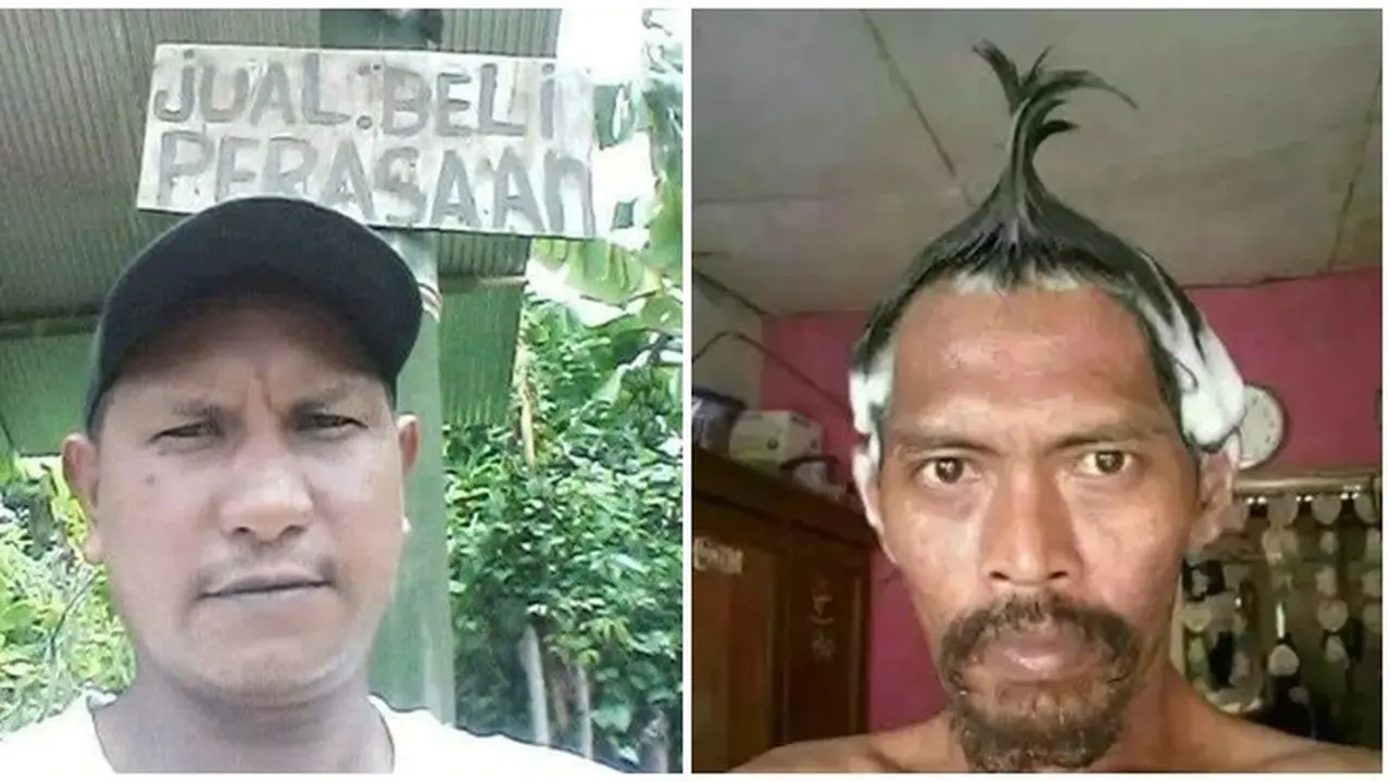 6 Potret Bapak-bapak Selfie Ini Kocak, Ekspresi Datarnya Bikin Ngakak