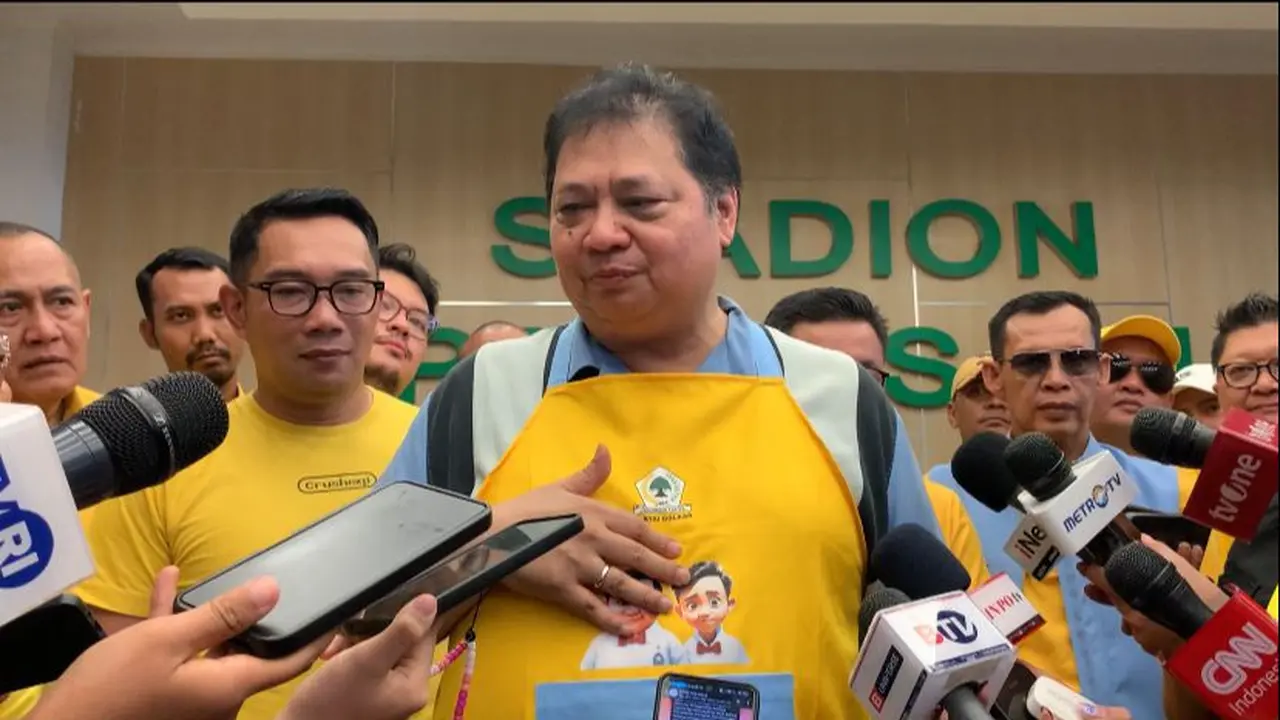 Ketua Umum Partai Golkar Airlangga Hartarto (Liputan6.com/Lizsa Egaham)