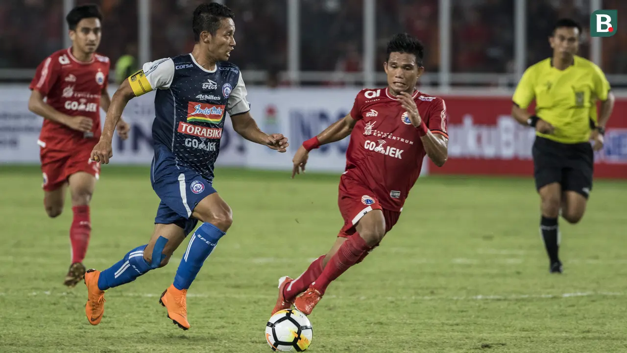 Persija Jakarta Bungkam Arema FC